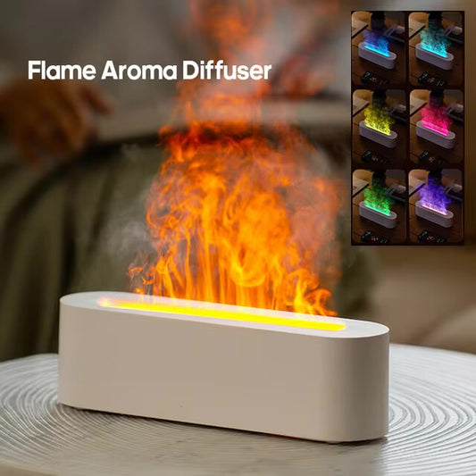 Essential Oil Aroma Diffuser Flame Air